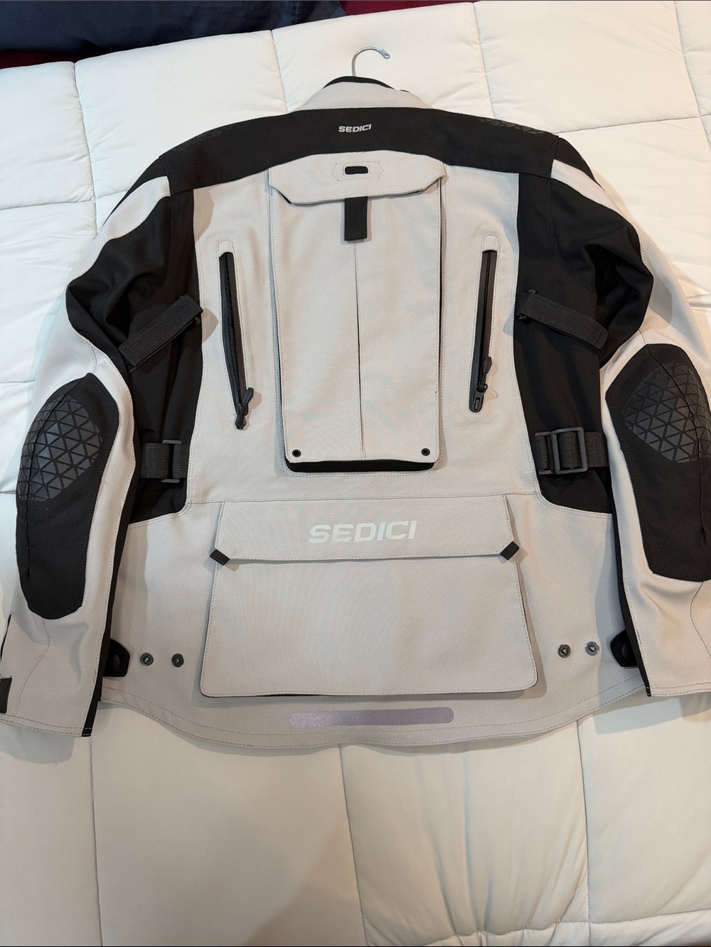 Men’s Sedici Riding Jacket - Light Gray/Black